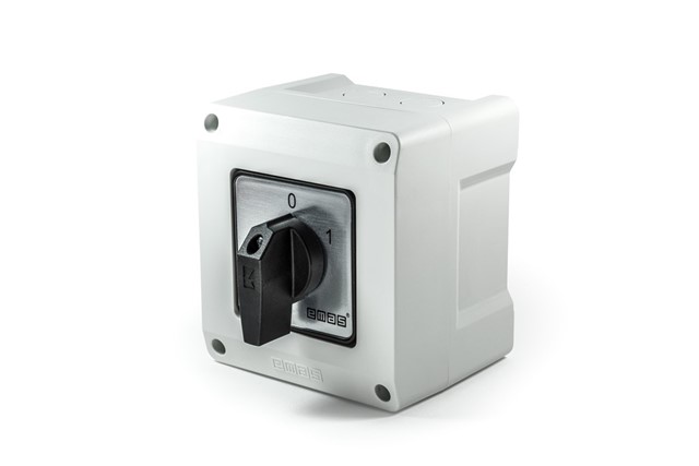 50-63A  For 1-2 Contact  Cam Switch Box